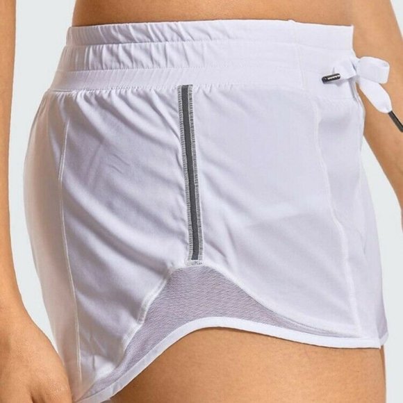 CRZ YOGA White Athletic Shorts - Picture 5 of 7